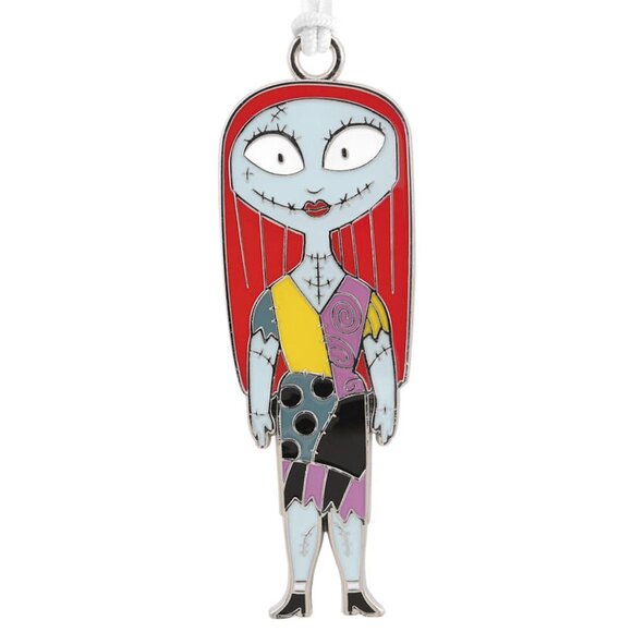 New! Nightmare Before Christmas Metal & Enamel Hallmark Ornament 2020 Tim Burton - Picture 1 of 3
